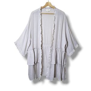 Easel Kimono Size 2X Open Front